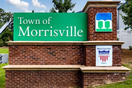 Town of Morrisville Sign