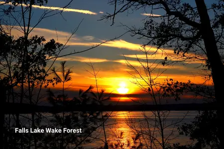 Sunset at Falls Lake, Wake Forest, NC